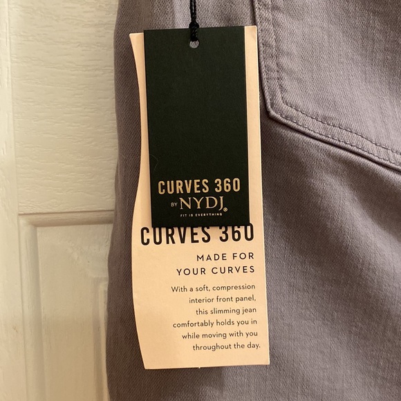 NYDJ Slim Straight Ankle Jean Gray - Picture 5 of 5